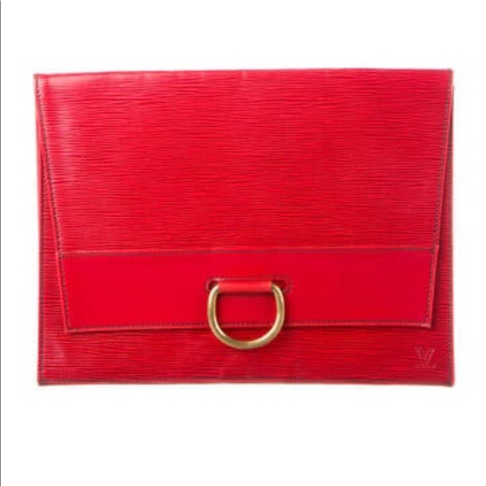 Louis Vuitton vintage Epi Lena clutch